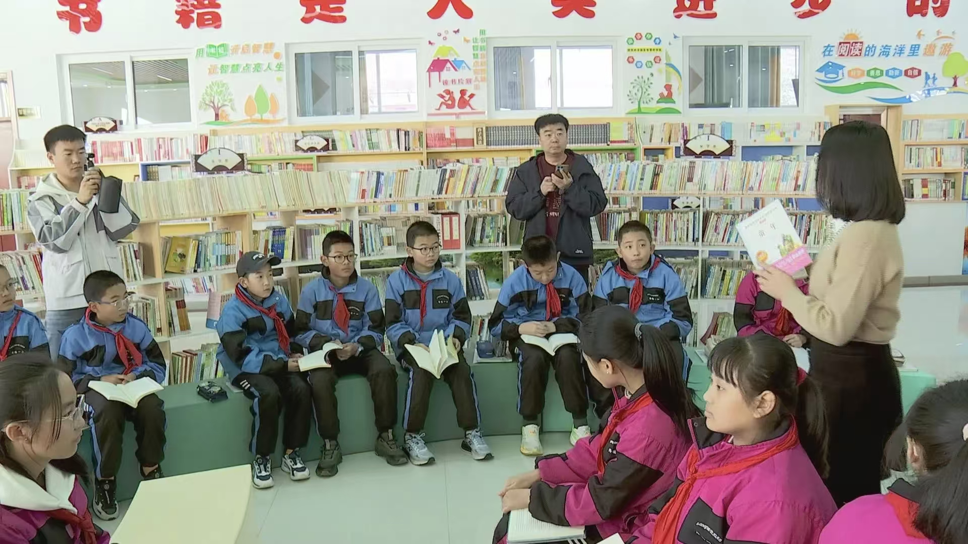 隆德县开展“绿书签行动”护航青少年健康成长