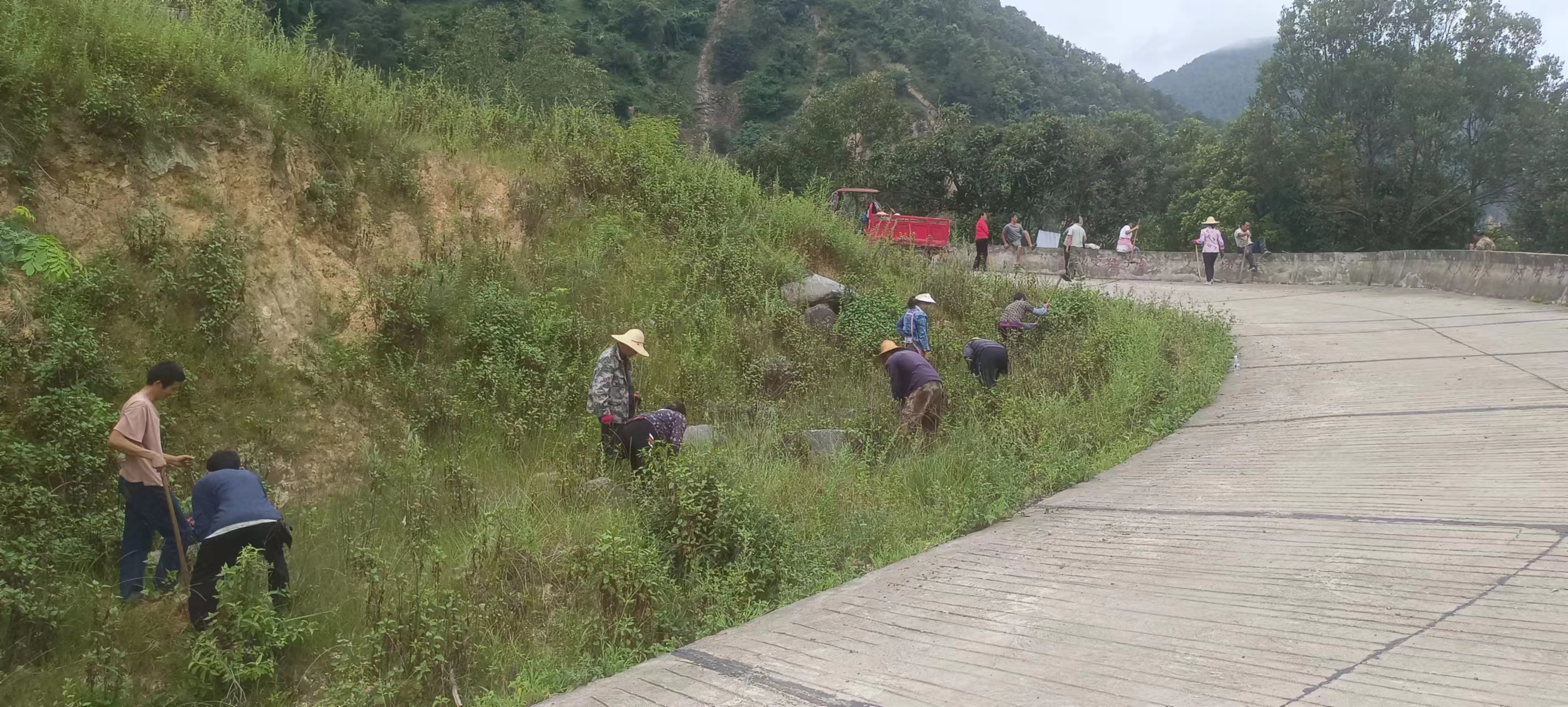 瓦窑镇践行绿水青山就是金山银山理念，以绿化美化为契机开创瓦窑绿美新局面。图为该镇繁荣、横山、老营、上河湾、松坡、下河湾、下麦庄、小浪坝村干部群众在热火朝天进行植树活动的场景一角 (3).jpg