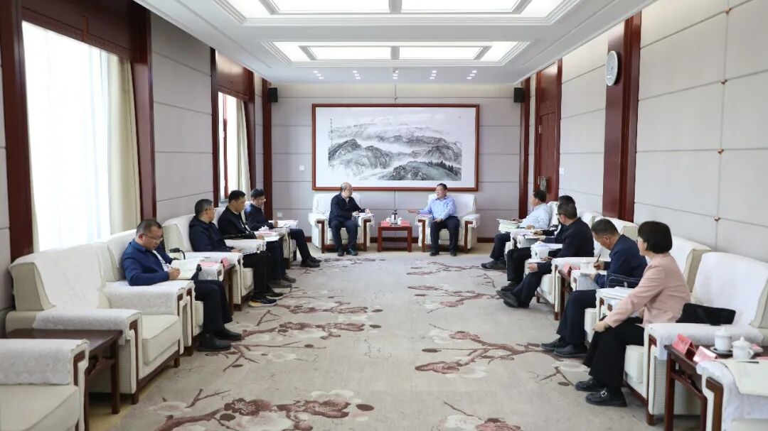 师市党委书记、政委丁翊强会见湖北省援疆工作前方指挥部一行