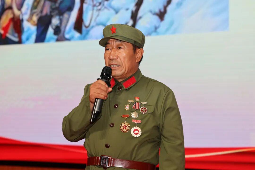 参战老兵张广升
