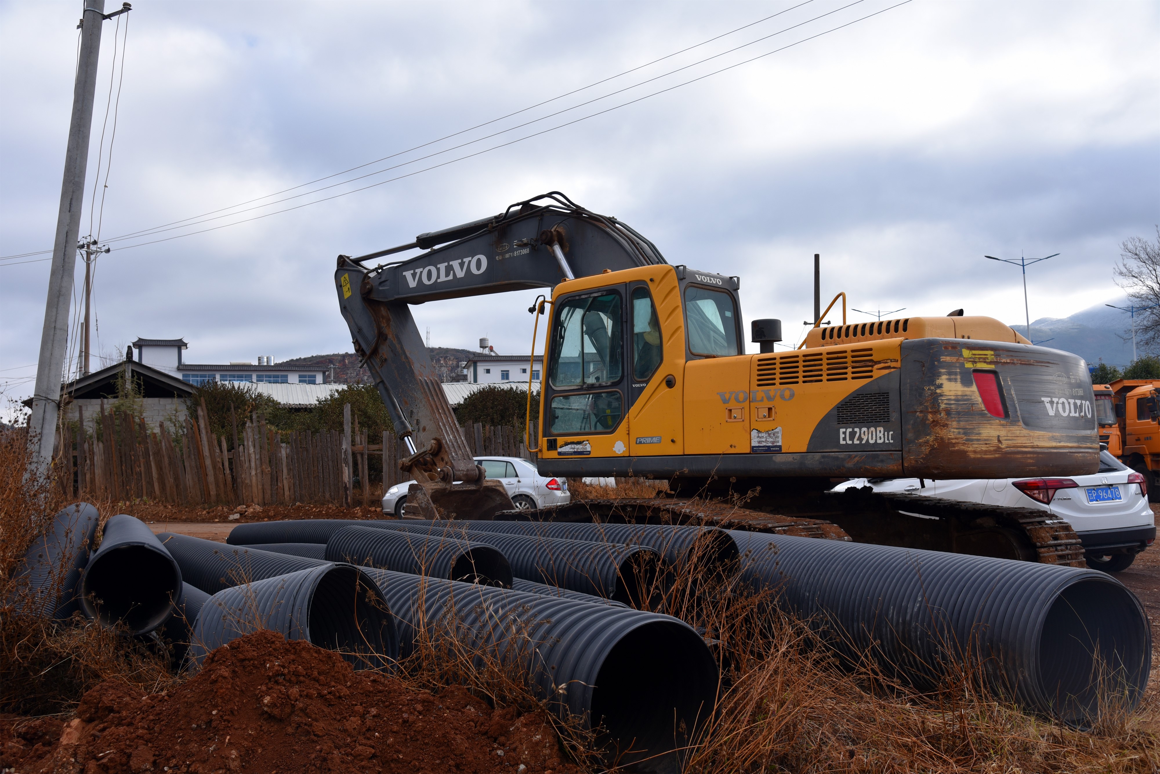 古城区三街道排污管网建设项目有序推进一期工程预计春节前完工